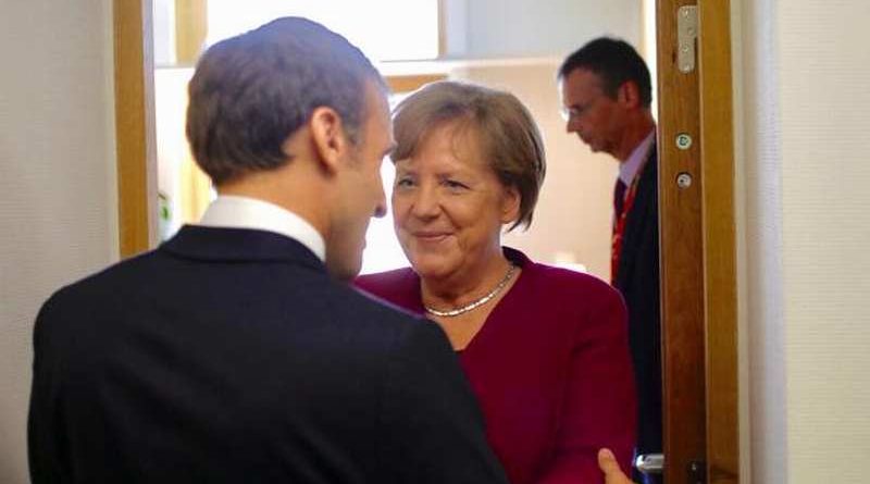 macron y merkel