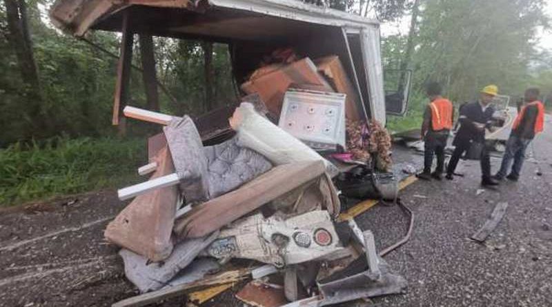 accidente en carretera de bonao