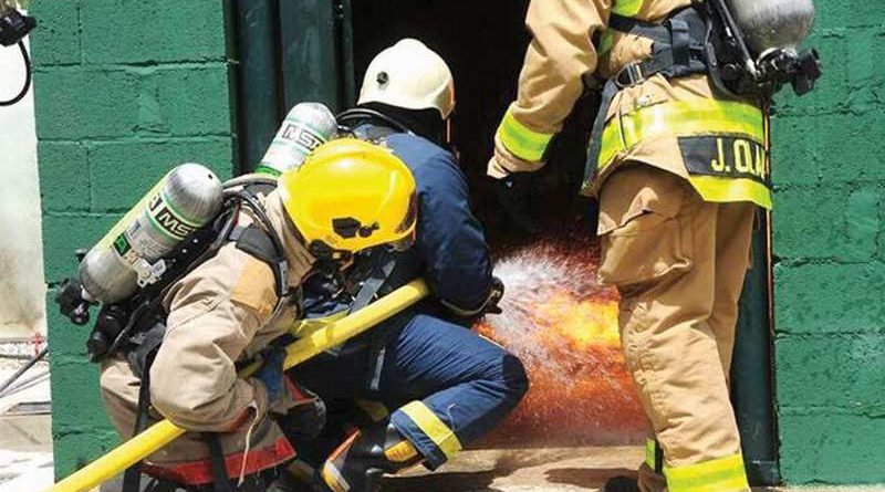 bomberos en paro